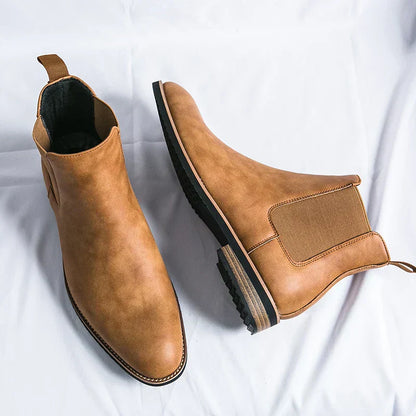 Kayden™ | Chelsea Leather Boots