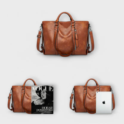 Maria™ - Saco grande em pele