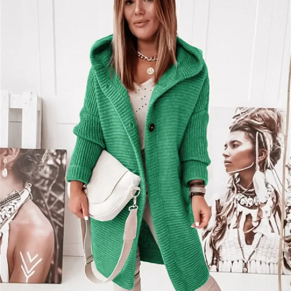 Cristina™ - Casaco de Malha Elegante