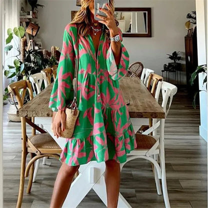Everlen™ - Abito Midi Boho Bloom