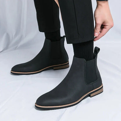 Kayden™ | Chelsea Leather Boots