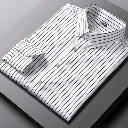 Luxonova- Casual Striped Men's Shirt