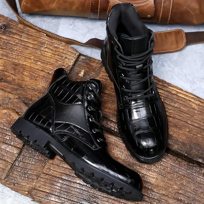 Rendell™ | Botas aus Krokodilleder