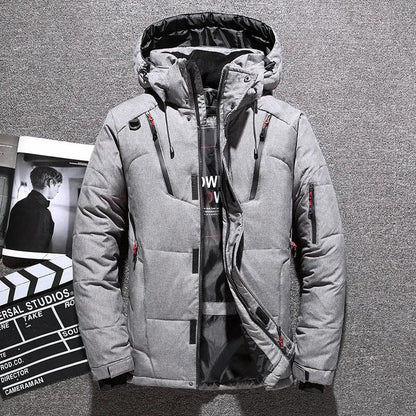 Deman™ - Mountain East Casaco Puffer de Plumas