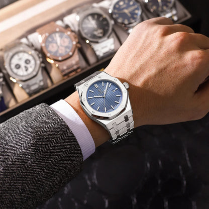 Relógio Masculino de Luxo com Data Luminosa