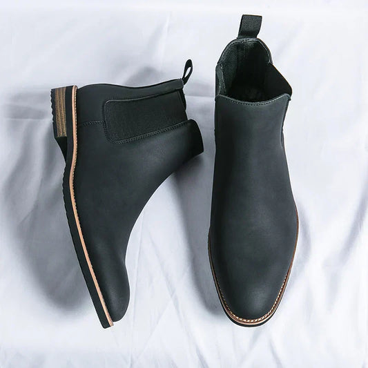Kayden™ | Chelsea Leather Boots