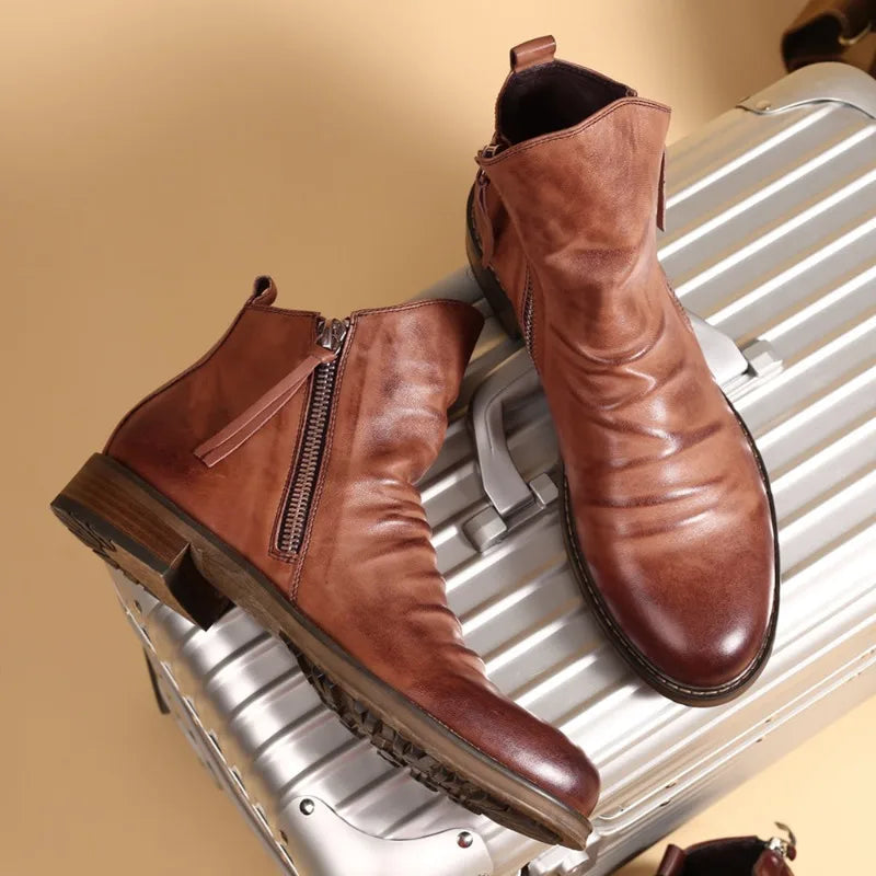 Owens™ | Chelsea Boots in Leather