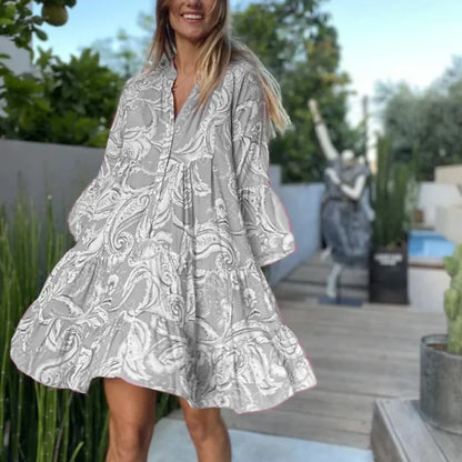 Everlen™ - Abito Midi Boho Bloom