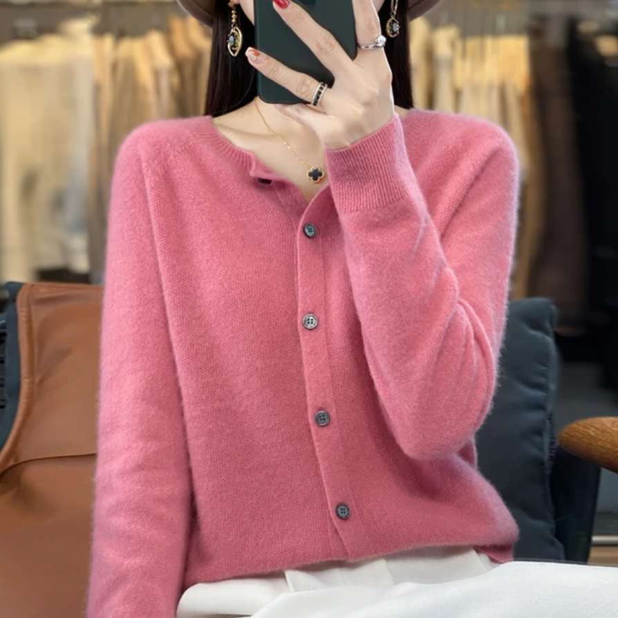 Alira™ | Cardigans em lã merino