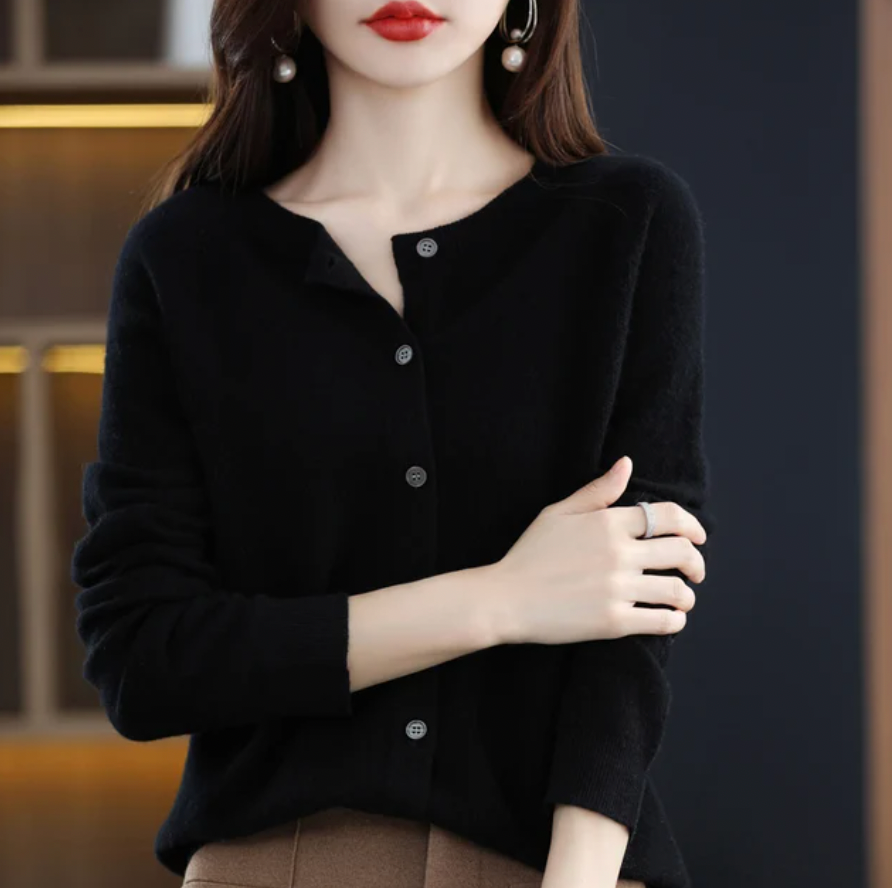 Alira™ | Cardigans em lã merino