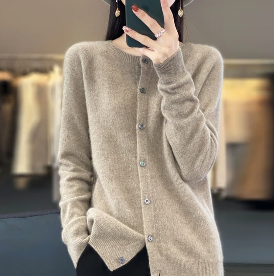 Alira™ | Cardigans em lã merino