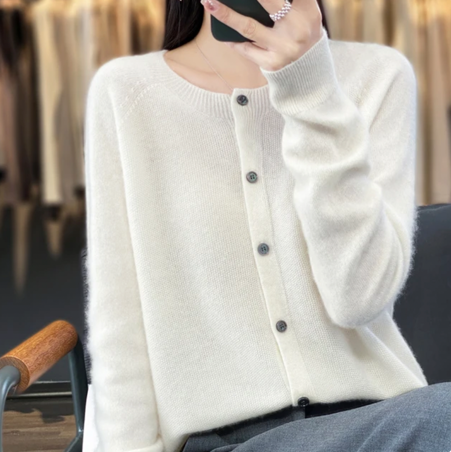 Alira™ | Cardigans em lã merino