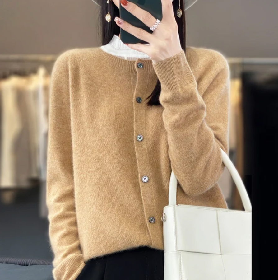 Alira™ | Cardigans em lã merino