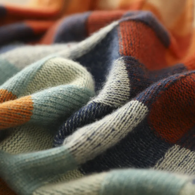Pullover de cachemire quente de luxo Van Gogh™
