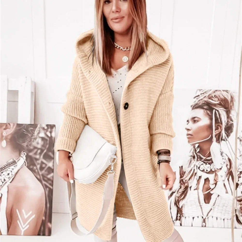 Cristina™ - Casaco de Malha Elegante