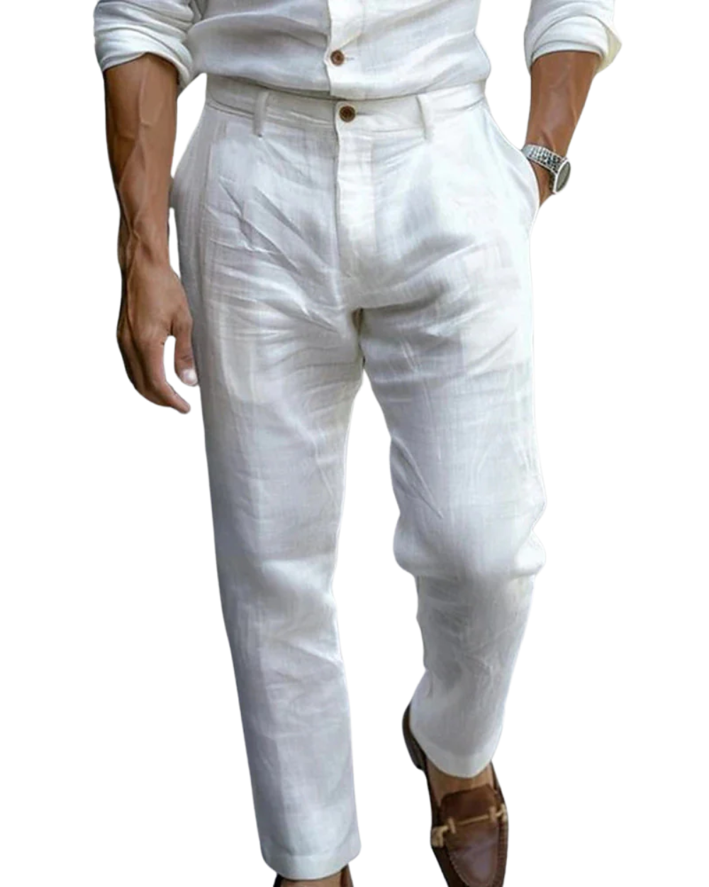Alessio™ | Pantaloni in Lino Leggeri