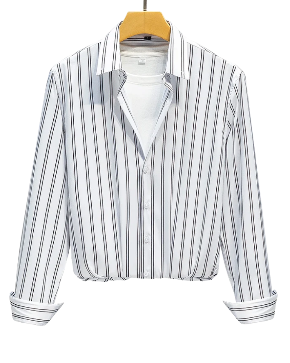 Luxonova - Elegant Striped Men's Shirt