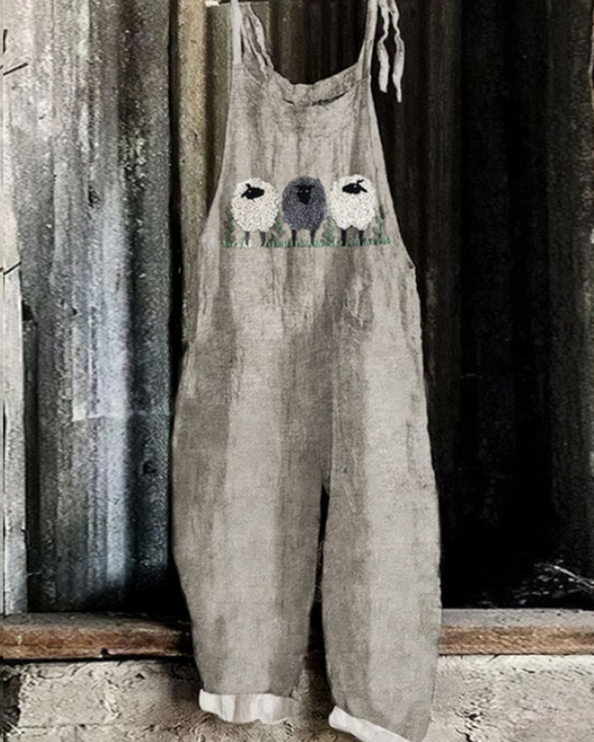 Jumpsuit Vintage - Stile Elegante per Donne con Comfort e Funzionalità