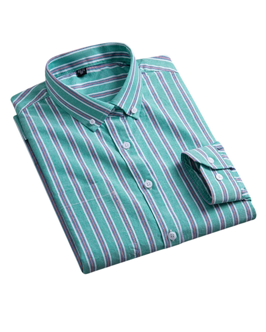 Luxonova - Men's Chic Oxford Shirt