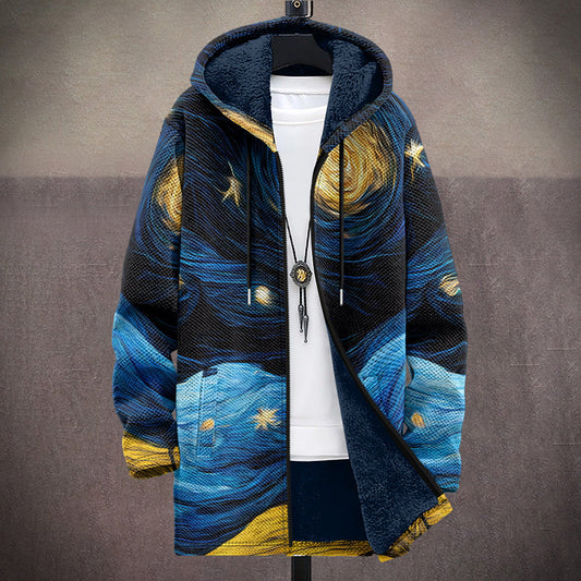 Waverley™ | Cardigan Luxuoso com Inspiração Artística