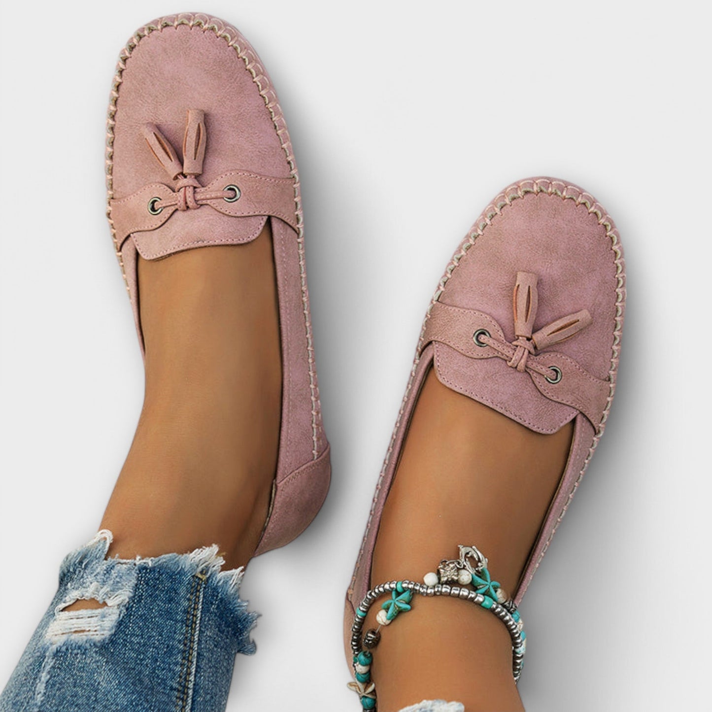 Teresa™ - Mocassins de pele