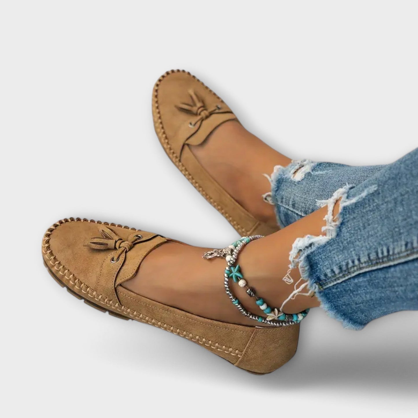 Teresa™ - Mocassins de pele