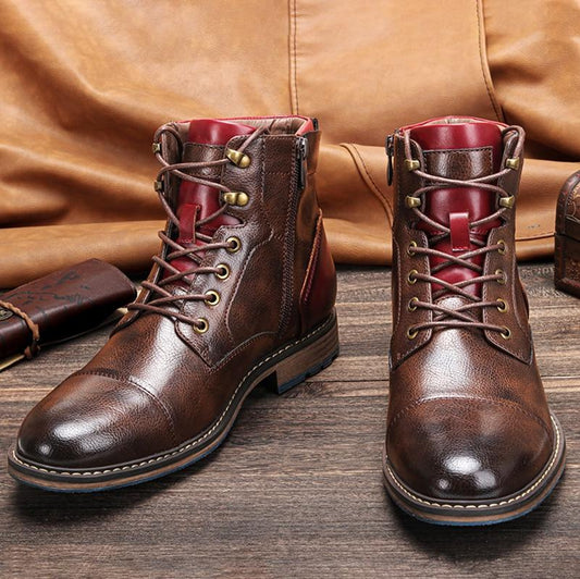 Dawson™ | Botas Oxford em couro