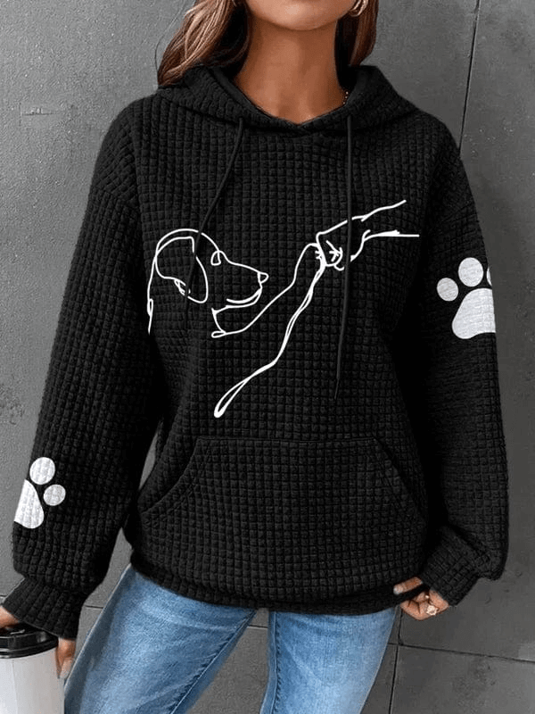 Sweatshirt confortável e quente com capuz