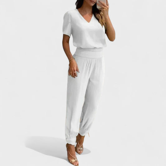 Margarida™ - Macacão elegante para senhora