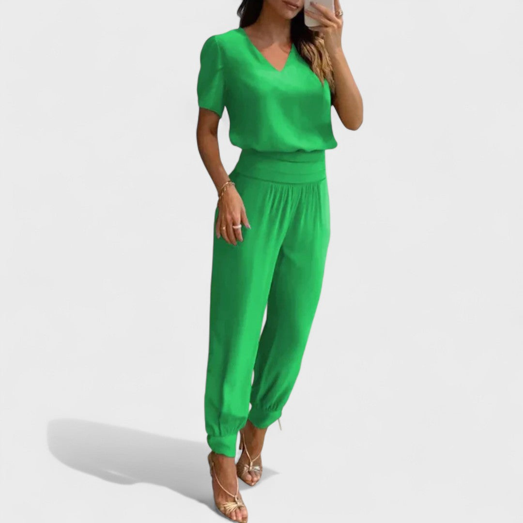 Margarida™ - Macacão elegante para senhora