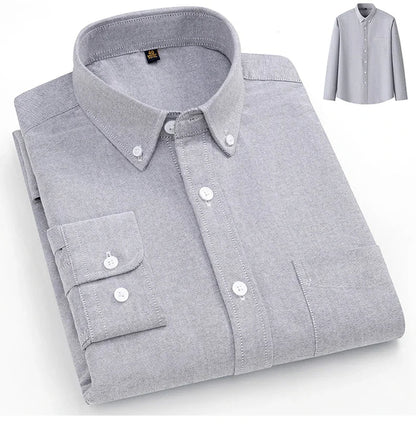 Luxonova- Cotton Oxford Shirt