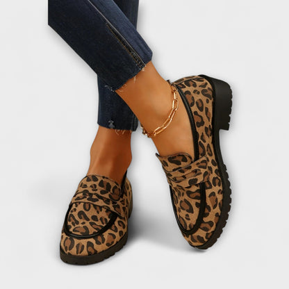 Carminho™ – Mocassim casual com biqueira arredondada
