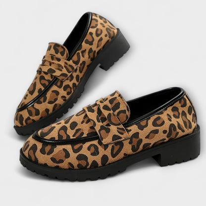 Carminho™ – Mocassim casual com biqueira arredondada