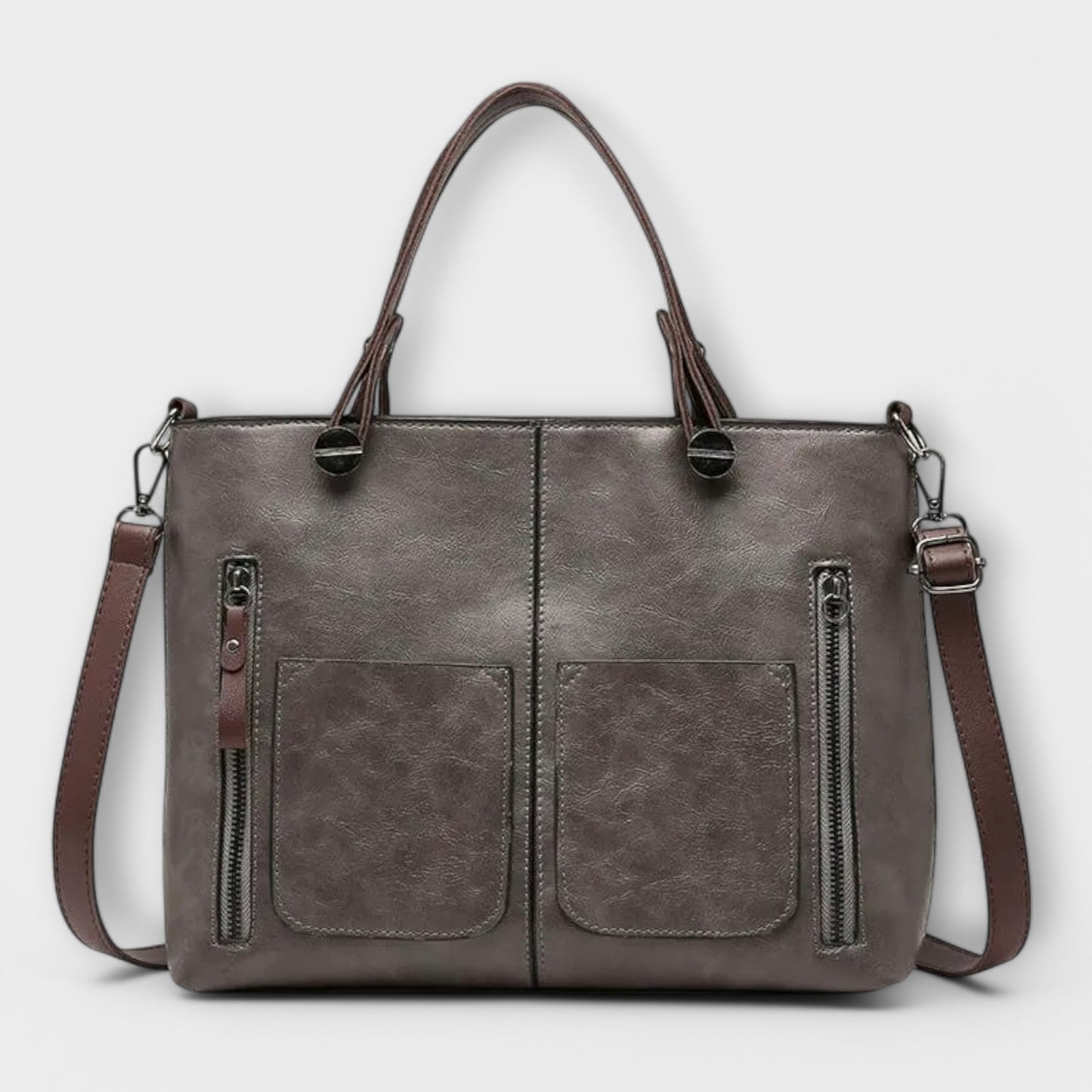 Maria™ - Bolsa de couro elegante