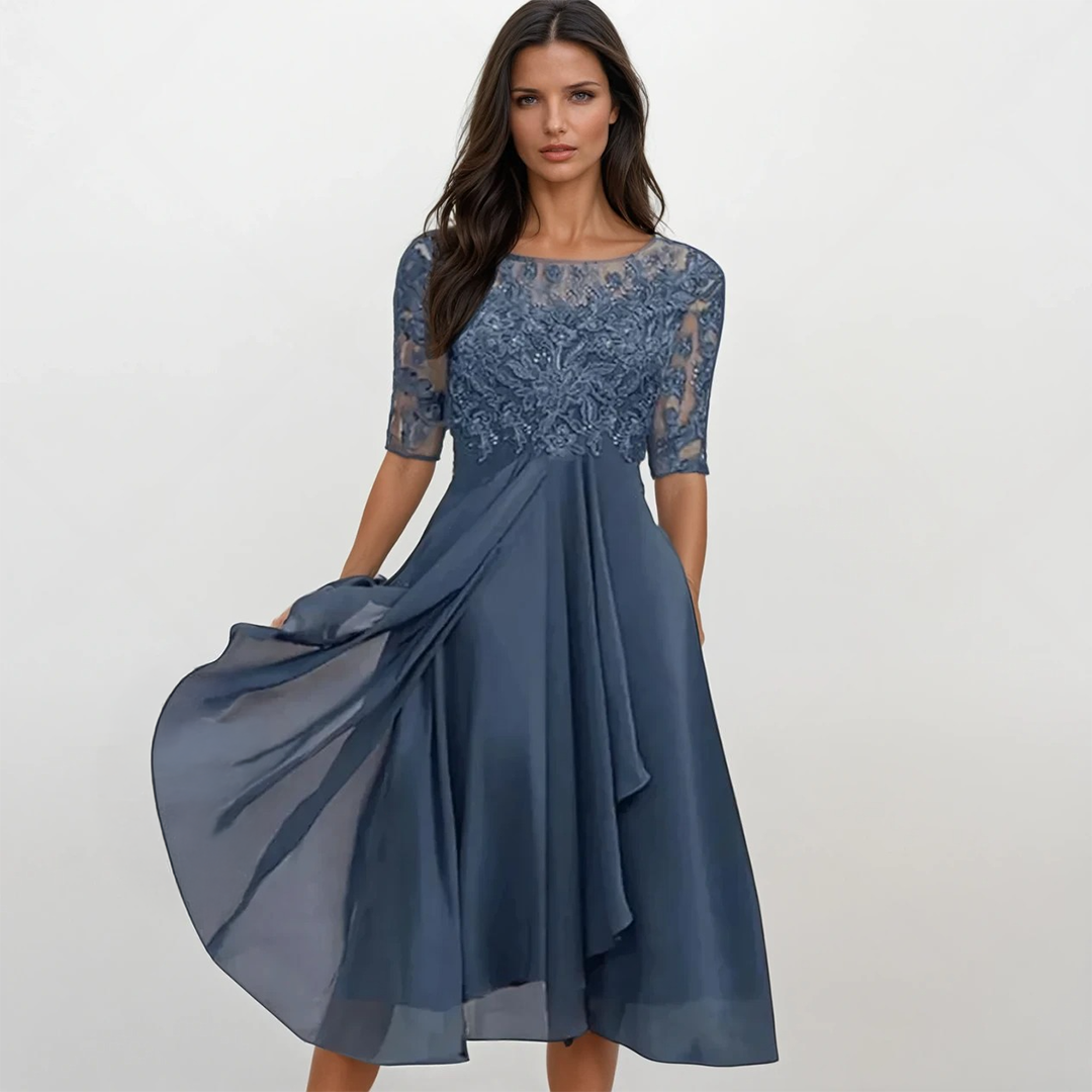 Sara™ – Vestidos Elegantes para Convidadas de Casamento
