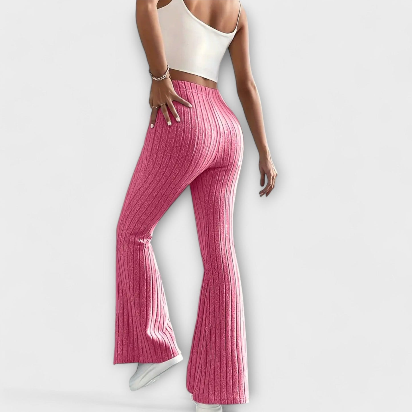 Alícia™ - Calças largas elegantes