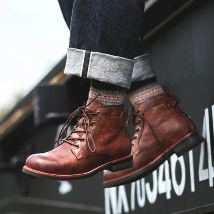 Hunter™ | Botas de couro para homens