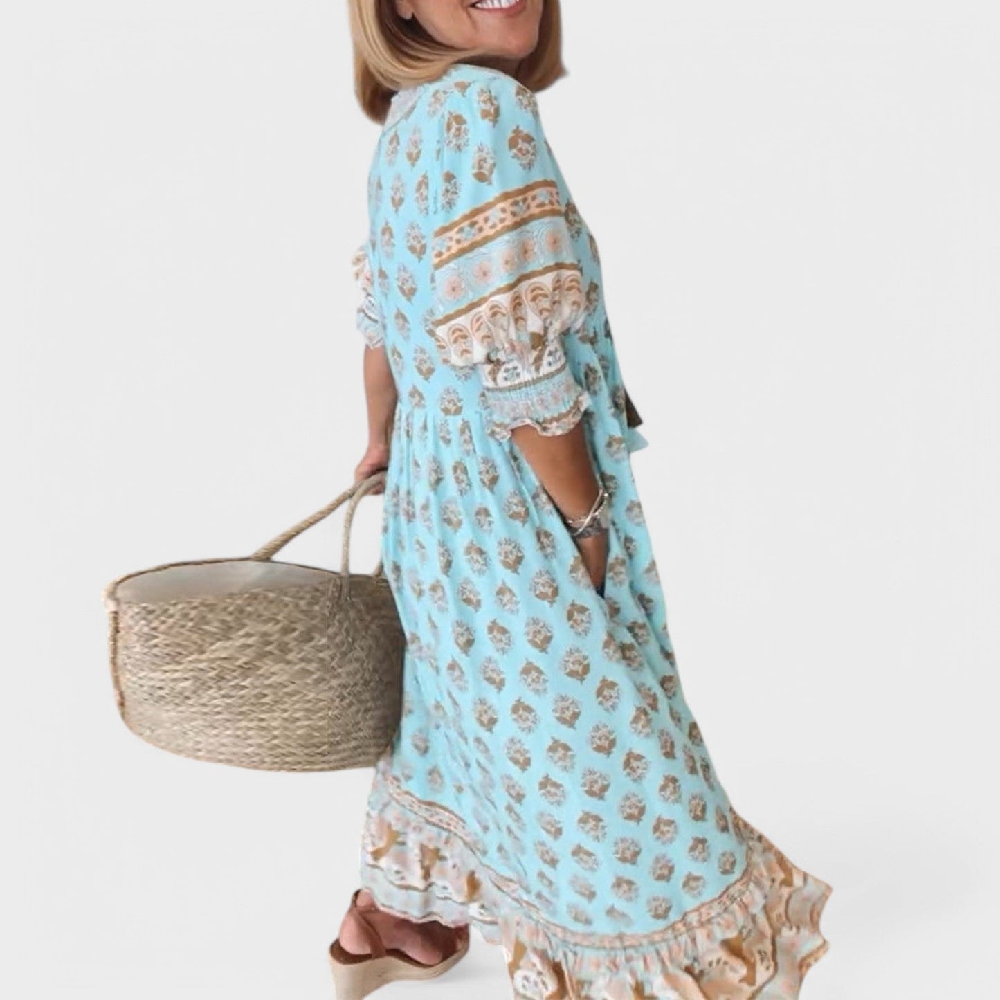 Isla™ – Vestido de Primavera Radiante