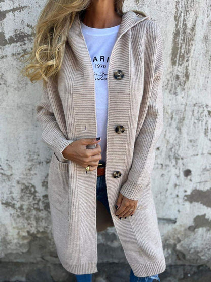 Sandra™ | Casaco de Malha Comprido e Elegante