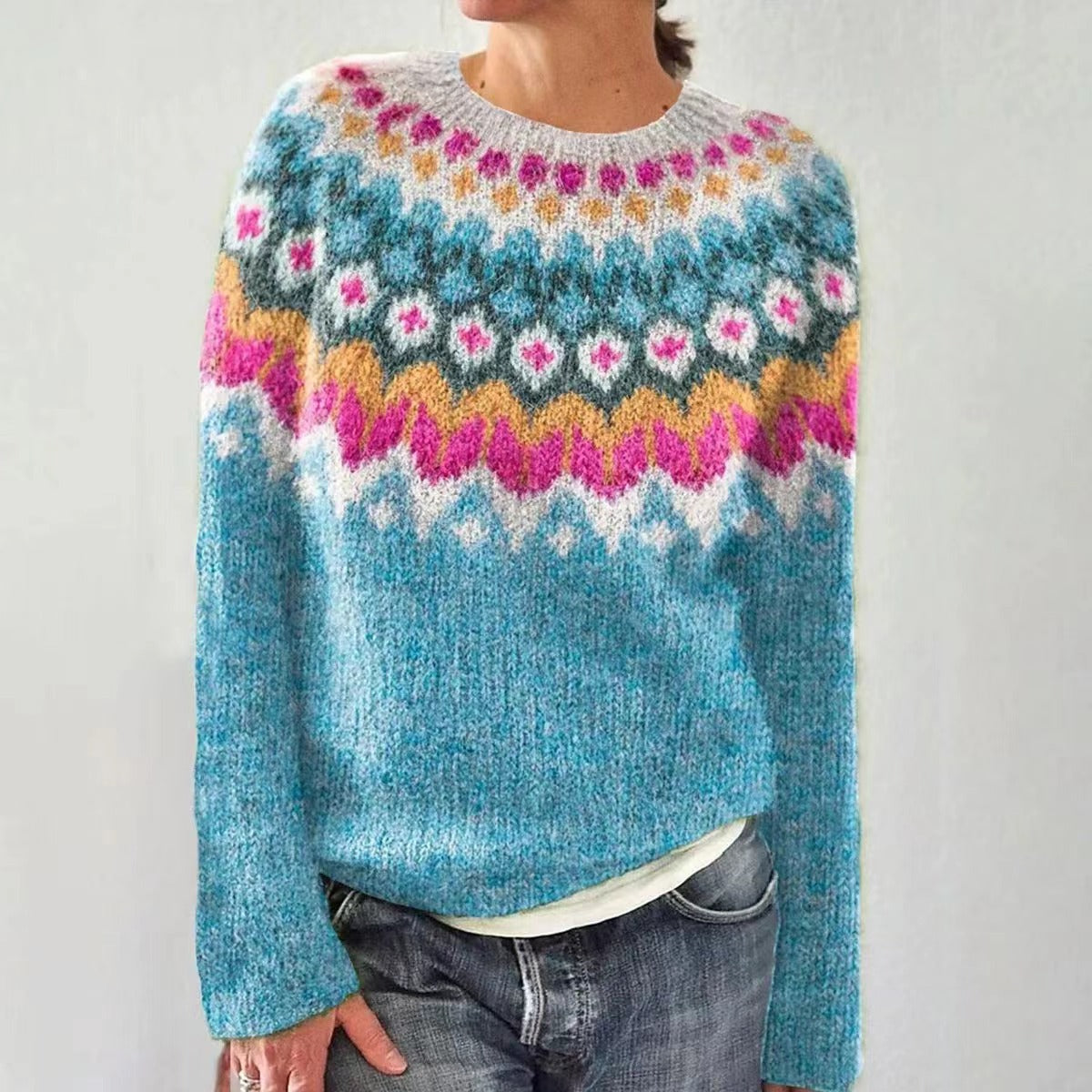 Elowen™ | Pullover em cashmere suave e luxuoso