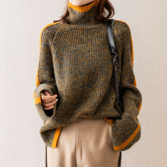Goldie™ | Pull de Gola Alta