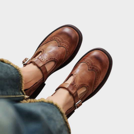 Alexandra™ - Sapatos elegantes em pele