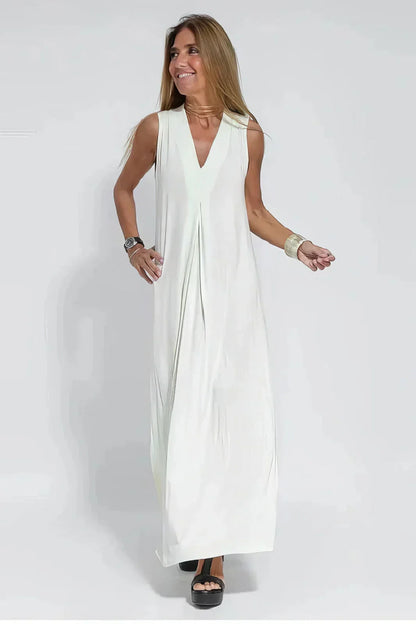 Nicole™ | Elegante Maxiabito con Cardigan Abbinato