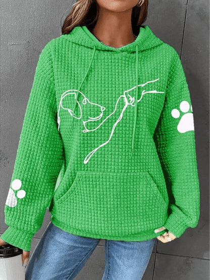 Sweatshirt confortável e quente com capuz
