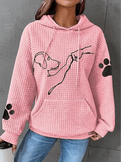 Sweatshirt confortável e quente com capuz