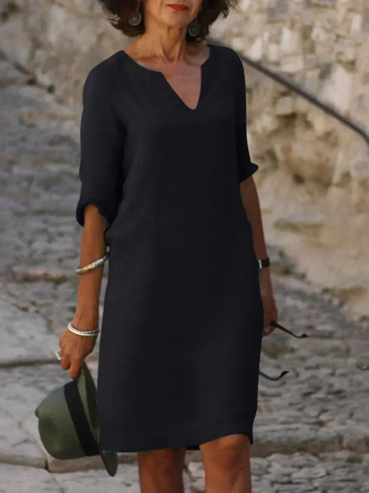 Beatrice™ | Abito Elegante con Raffinata Scollatura a V
