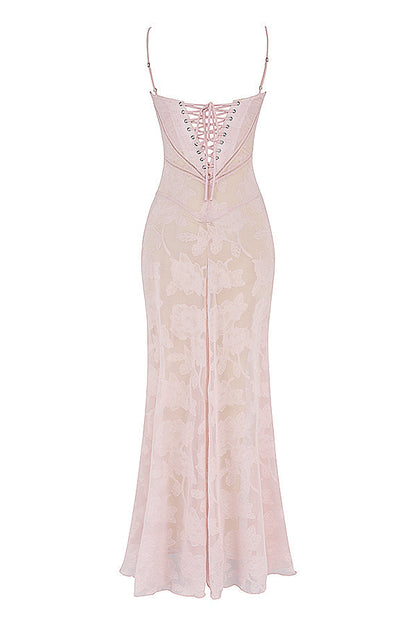 Paulette™ | Elegante Abito Lungo con Corsetto