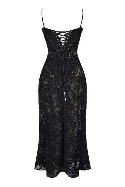 Paulette™ | Elegante Abito Lungo con Corsetto