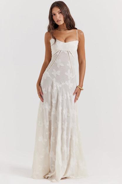 Paulette™ | Elegante Abito Lungo con Corsetto