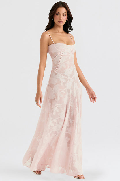 Paulette™ | Elegante Abito Lungo con Corsetto